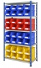 Shelving Bay with 32 Rhino Tuff Bin40 Parts Storage Bins